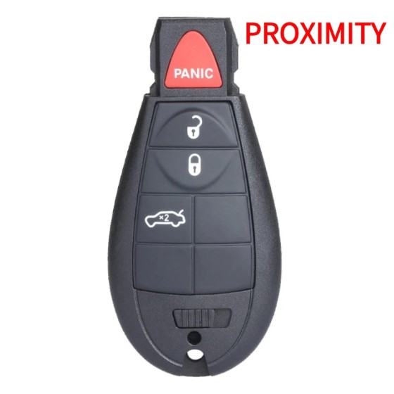 2008-2014 Chrysler Dodge / 4-Button Fobik Key / PN: 05026886AI / IYZ-C01C / Keyless Go Fobik (AFTERMARKET)